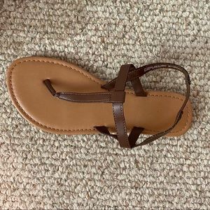 Simple Brown Sandal